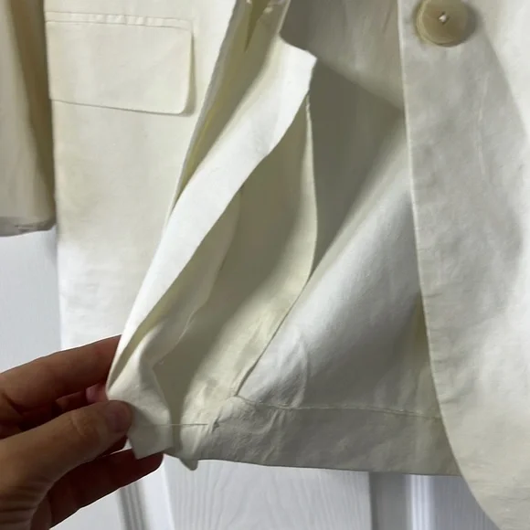 Theory Slightly Off White Blazer - Picture 12 of 14